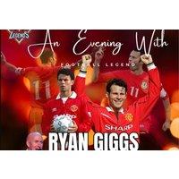 Evening with Ryan Giggs - 2 or 3 Course Meal Included - 2 Dates