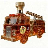 Glass Fire Truck Decanter - Leak-Proof, Durable, 350ml Tableware Ornament