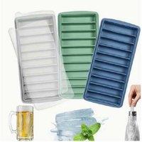 Silicone Ice Cube & Chocolate Mold Tray - Reusable, Stackable, Multi-Functional