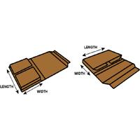 A3 Cardboard Book Wraps - Premium Corrugated, Eco-Friendly, Pack of 3 or 5