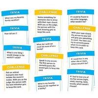 Outdoor Family Card Game - Conversation Starters & Active Challenges for Kids, Teens & Adults (Ages 8+)