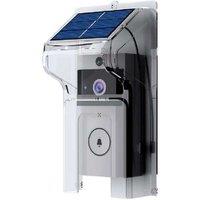 HD Wireless Smart Doorbell Camera with Solar Power, Night Vision & Voice Intercom