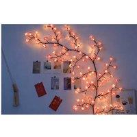LED Branch & Vine String Lights - Remote Control, 144 Energy-Efficient LEDs, Flexible Home Decor