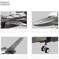 Military Armed Aircraft STEM Building Set - Ages 6+, Educational, Creative Play, Fighter Jet Theme