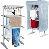 4 Tier Digital Electric Heated Clothes Airer with Cover