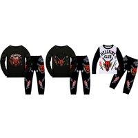 Stranger Things Hellfire Club Kids Long Sleeve Set