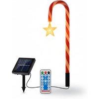 Solar LED Candy Cane or Lollipop Lights Set