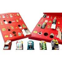 Alloy Pull-Back Car Advent Calendar - 24 Toy Cars for Kids & Adults