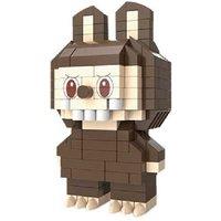 Festive Cartoon Mini Figure Building Blocks Toy Set for Kids - Christmas Gift Edition