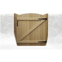 Pine Wood Garden Gate with Latch - Secure, Stylish & Durable Design