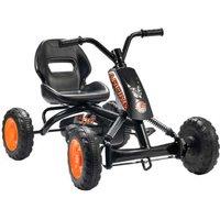 Kids Pedal Go Kart - Sporty Outdoor Ride-On Toy for Ages 2-5, Durable Steel Frame