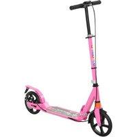 Pink Kids Outdoor Scooter - Dual Brake, Adjustable Handlebar, Ages 6-12