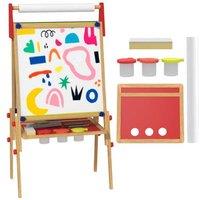 3-in-1 Wooden Art Easel for Kids (Ages 3-8) - Creative, Adjustable, Educational Toy Station