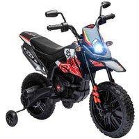 12V Aprilia Kids Motorbike Ride-On - Battery-Operated, Lights & Music, Ages 3-8