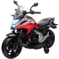 12V Honda Kids Electric Motorbike Ride-On - Red, Ages 3+, Music & Lights, Battery-Operated Outdoor Toy