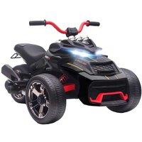 12V 3-Wheel Electric Ride-On ATV for Kids - MP3, LED Lights, Horn, Outdoor Adventure Toy (Ages 3-8)