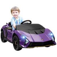 12V Lamborghini Ride-On Car for Kids (Ages 3-8) - Remote Control, Butterfly Doors, Outdoor Fun
