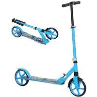 Foldable Outdoor Kids Scooter - Adjustable Handle, Ages 6-12, Shock Absorption, Easy Storage