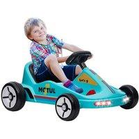 6V Electric Go Kart for Kids (Ages 3-5) - Battery-Operated Ride-On with Lights, Music & Horn - Outdoor Fun