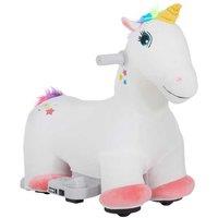 6V Battery-Powered Unicorn Ride-On Toy with Music - Ages 18-36 Months, Imaginative Play