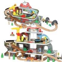 79pc Wooden Mine Train STEM Building Set for Kids - Imaginative Play, Ages 3+, Mine Adventure Theme