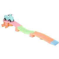 3m Roller Coaster Ride-On Toy - Ages 2-5, Outdoor & Indoor Play, Non-Slip Steps, Orange