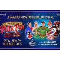The Magical Adventures of Peter Pan Pantomime Show - Princes Theatre Clacton - December Availability