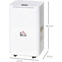 10L Quiet Portable Home Dehumidifier - 3 Modes, Compact & Safe Design, 2L Tank