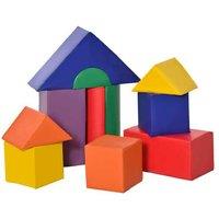 11PC Soft Play Foam Blocks Toy Set for Kids - Creative Stack & Build Set (Ages 1-3, Educational, Safe, Indoor Play)