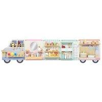 Wooden 5-in-1 Busy Board Wall Panel Toy - Montessori Sensory Activity Centre for Kids Ages 3+ - Educational, Creative, Safe Play