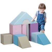 11PC Kids Soft Play Foam Blocks Set - Creative Climbing Toy for Toddlers (Ages 1-3), Educational, Safe, Indoor Play