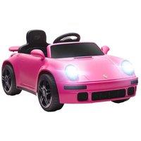 RUF CTR 12V Remote Control Ride-On Car for Kids - Ages 3-6, Battery-Operated, Pink, Officially Licensed