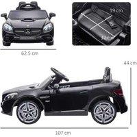 Mercedes SLC 300 Remote Control Ride-On Car for Kids (Ages 3-6) - Battery-Operated, Licensed, Outdoor Fun