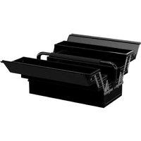 3-Tier Metal Toolbox Organiser - Portable 5-Tray Steel Storage (45x22.5x34.5cm), Industrial-Grade