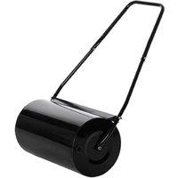 Heavy Duty Steel Lawn Roller - 67cm Wide, 46L Capacity, Ergonomic U-Handle