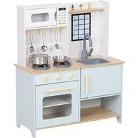 Pretend Kitchen Playset for Kids - Light-Up Stove, Accessories, Educational Toy, Ages 3+, Imaginative Play