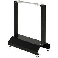 Heavy-Duty Steel Motorcycle Wheel Balance Stand - Black, Rust-Resistant, 30kg Capacity