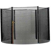 10ft Trampoline Safety Net Enclosure Replacement - Outdoor Games, Weatherproof, Fits 6 Poles