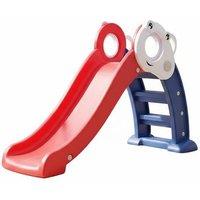 Kids' Blue and Red Folding Plastic Slide