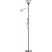 Modern 2-Head Floor Lamp with Directional Adjustable Lamp Heads