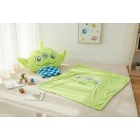 2-in-1 Cartoon Plush Pillow and Blanket - 2 Style Options