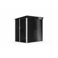 4ft x 6ft Metal Minimalist Garden Storage Shed with Pent Roof