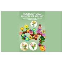 272-Piece Creative Garden STEM Building Blocks Set - Ages 6+, Educational, Imaginative Play