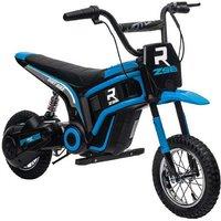 24V Electric Motorbike for Kids - Outdoor Ride-On, 12" Tyres, Ages 8-12, Battery-Operated - Blue