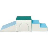 4pc Soft Play Climber Set for Toddlers (Ages 1-3) - Indoor Motor Skills, Safe Foam Blocks