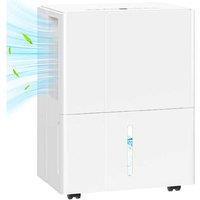 30L Clothes Dryer & Dehumidifier - Freestanding Laundry Appliance, White, 4.7L Tank