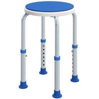 360 Swivel Shower Stool - Height Adjustable Aluminium - Water-Resistant Bath Seat, 135kg Capacity