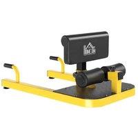 3-in-1 Sissy Squat Machine - Steel Frame, Adjustable Pads, Multi-Gym Station, 120kg Capacity, Compact Home Gym Equipment