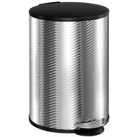 20L Stainless Steel Pedal Bin - Compact Kitchen Waste Solution