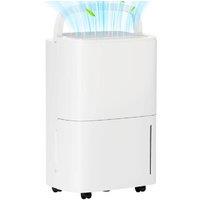 20L/Day Electric Dehumidifier with 5L Tank, Timer & Humidity Light - High Capacity Home Moisture Removal